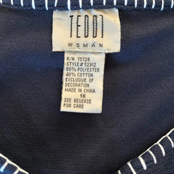 Vintage Teddi Women’s Top Size 1X - Picture 2 of 5
